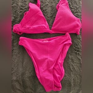 BECCA Hot Pink Bikini Set